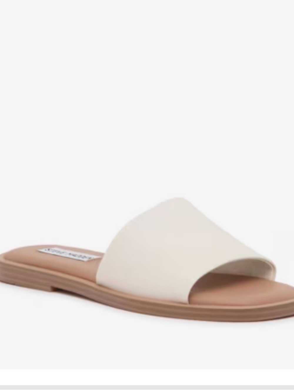 Steve Madden Dakoda Bone Slide Sandals Women’s Size 8.5